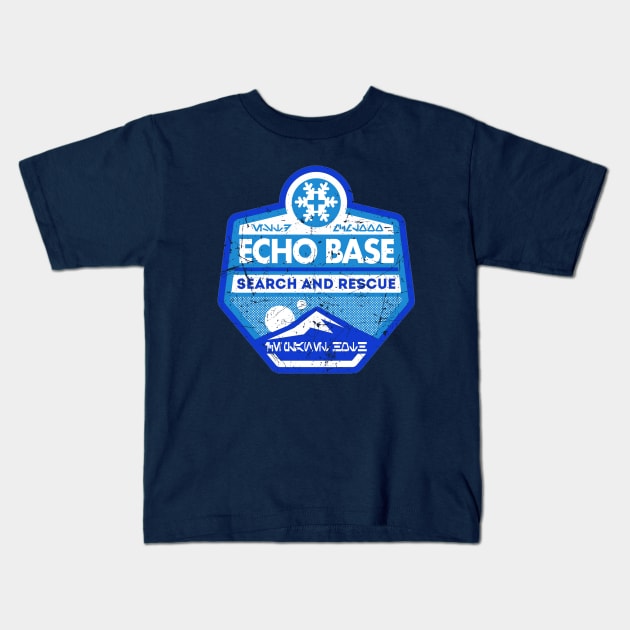 Echo Base Search and Rescue Kids T-Shirt by PopCultureShirts